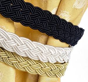 Sujetador de Cortinas de Macramé Vintage: Retenedor de Cortinas de Cuerda Trenzada - Product Image 3