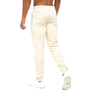 Fabricant pakistanais survêtements pour hommes fabriqués en coton polaire couleur beige costume de jogging polaire pour adulte avec taille personnalisée - Product Image 5