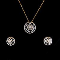 Collar de Lujo para Mujer con Diamante Natural de 1.57 Quilates, Color EF, Corte Brillante, Oro Amarillo de 14 Quilates, Joyería Fina para Compromiso o Boda
