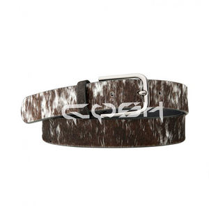 Proveedor de cinturón de cuero de pelo de vaca para uso diario al por mayor - Product Image 6