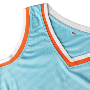 Camiseta de baloncesto personalizada al por mayor, nuevo diseño, sublimación, reversible, camiseta de baloncesto para hombre - Product Image 3