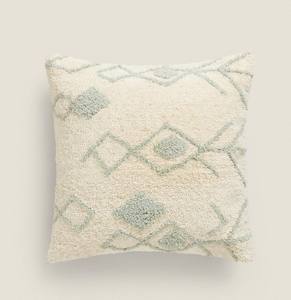 Boho marroquí nórdico bohemio lujo hogar decorativo sofá copetudo funda de cojín chenilla funda de almohada - Product Image 1