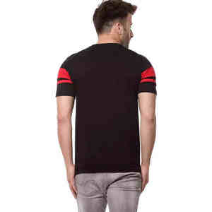 Cuello redondo Diseño de logotipo personalizado Ropa informal Antiarrugas 100% Algodón Secado rápido Hombres Camiseta Mejor calidad Transpirable - Product Image 2