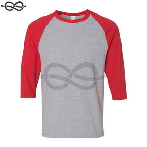 T-shirt à manches lourdes pour adulte SPORT GRIS/ROUGE Logo personnalisé Design Texte Personnalisé T-shirt unisexe Équipes Casual Wear - Product Image 1