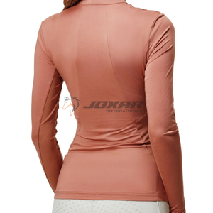 Nouvel arrivage de chemise d'athlétisme équestre pour femmes respirant, séchage rapide, évacuation de l'humidité, design élégant, tissu extensible - Product Image 6