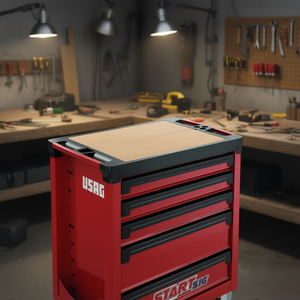 Gabinete de Herramientas con Tapa de Madera Usag, Calidad Premium con Diseño Elegante - Product Image 3