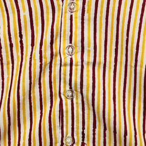 Elegant Kids Boys Striped Printed Cotton Casual <b>Shirt</b> With Collar | Summer Short Sleeve <b>Button</b> Down <b>Shirt</b> - Product Image 3