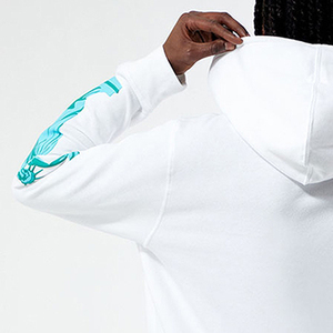 Sweat à capuche avec impression en relief, usine OEM, haute qualité, impression 3D en relief, tissu épais, streetwear, adapté à la personnalisation de la marque - Product Image 5