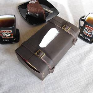 Handmade Leather Napkin Holder Western Dining Room Decor <b>Desk</b> Leather Housewarming Handmade <b>Gift</b> For The Home LBTC-0057 - Product Image 1