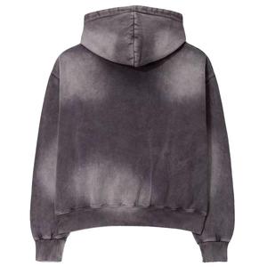 Sudaderas con Capucha para Hombre, Estilo Vintage, Lavado Ácido, Corte Regular, 100% Algodón, Transpirables, Ecológicas, para Otoño - Product Image 5