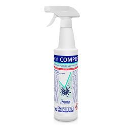 Disinfettante per Superfici e Tessuti Sanit COMPLET. Scatola da 12 bottiglie da 750 ml. - Product Image 1