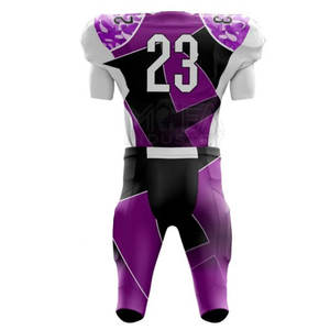 Ropa deportiva Color personalizado Camiseta de fútbol americano Uniforme de secado rápido Uniforme de fútbol americano hecho a medida - Product Image 2