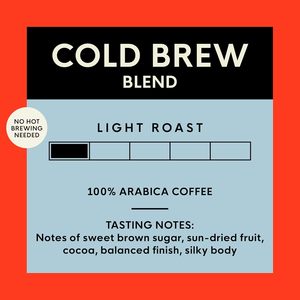 Café moulu de la baie de San Francisco, mélange pour infusion à froid (sac de 28 oz), mouture grossière, torréfaction moyenne - Product Image 5