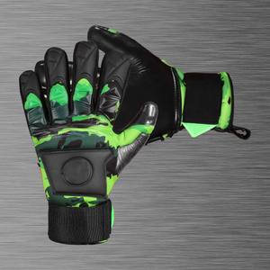 Gants de gardien de but de football prix usine avec protection des doigts en cuir pour l'entraînement en plein air - Product Image 4