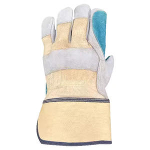 Guantes DE TRABAJO ignífugos de PVC personalizados de alta calidad unisex, guantes de trabajo de cuero de uso diario de estilo liso - Product Image 5