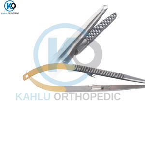 Surgical Instruments <b>Dental</b> Laboratory <b>Equipment</b> Orthodontic Tungsten Carbide Mathieu Needle Holder by KAHLU ORTHOPEDIC - Product Image 4