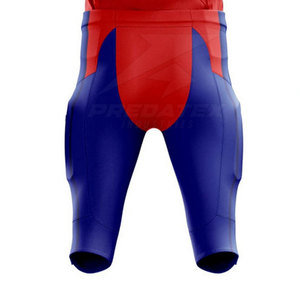 Uniforme de football américain respirant de haute qualité à manches courtes, design personnalisé, 100% polyester, séchage rapide, unisexe, adulte, OEM - Product Image 6