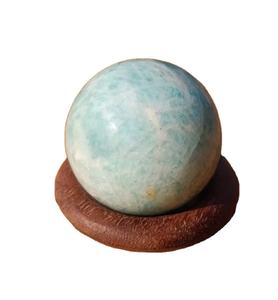 ลูกบอลคริสตัล Amazonite,ลูกบอลควอตซ์ธรรมชาติขายส่งผู้ผลิตและผู้จัดจำหน่ายทรงกลมหินธรรมชาติ - Product Image 3