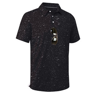 Camiseta Polo Deportiva de Poliéster de Alta Calidad con Nuevo Diseño, Impresión Personalizada, Absorbe la Humedad, Secado Rápido, Ajuste Regular, Camisetas Polo de Golf - Product Image 1