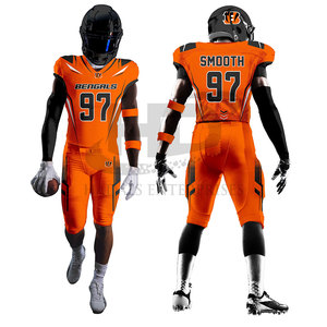 Tenue d'entraînement de football américain nouveau style, service OEM, conception personnalisée - Product Image 2
