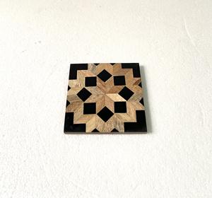 Posavasos de madera de estilo elegante moderno, venta al por mayor, forma personalizada, alfombrillas y almohadillas de buena calidad, gran oferta, posavasos gratis - Product Image 3