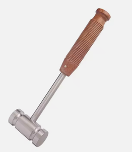 ค้อน Heath ขนาด240มม. 9.12 "DIAM 40มม. หัวเหล็กสแตนเลส850กรัม500กรัม MAD Mallet ค้อนยกกระดูกแข็ง - Product Image 3