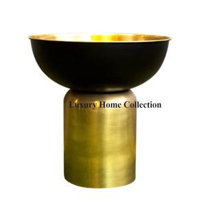 Nouveaux jardinières et pots d'affichage de fleurs en métal d'ombre d'or rose ensemble de 2 porte-fleurs artificiels et originaux de conception fantaisie - Product Image 3