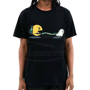 Hecho en Pakistán Bajo MOQ Serigrafía Camisetas Algodón Hecho Tallas grandes Serigrafía Camisetas - Product Image 2