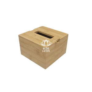 Bambou boîte à mouchoirs en bois papier artisanat bambou matériel ustensiles de cuisine tissu rustique maison écologique 2024 - Product Image 1