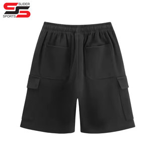 Pantalones cortos de hombre de bolsillo de carga de último estilo de alta calidad hechos en tela transpirable de secado rápido pantalones cortos casuales seis pantalones cortos de bolsillo - Product Image 2