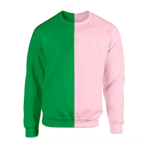 Diseña tus propias sudaderas de lana de algodón orgánico 100% de manga larga para hombre de invierno de dos tonos de color ecológico diseño Simple alto - Product Image 1
