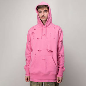 Haute qualité hommes pull à capuche 100% coton Streetwear automne saison usine directe échantillon gratuit tricoté tissu bouffée techniques - Product Image 3