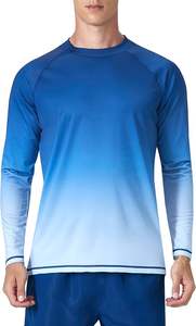 Camiseta de Compresión Deportiva de Manga Larga para Hombre, Ropa Deportiva Térmica, Traje de Surf Anti-UV, Transpirable, de Secado Rápido - Product Image 4
