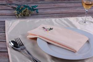 ผ้าเช็ดปากผ้าถักลายสำหรับทานอาหารเย็นผ้านิ่มแบบซักได้ใช้ซ้ำได้สำหรับโต๊ะอาหารงานแต่งงานงานเลี้ยงอาหารค่ำสำหรับครอบครัว - Product Image 2