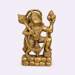 Handmade Hanuman Brass Sculpture Luxury Traditional Contemporary Design Eco-Friendly Office Outdoor Decoration <b>Christmas</b> Art - Product Image 1