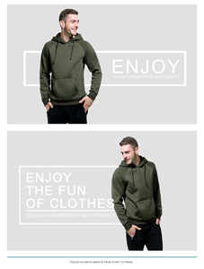 Tamaño DE LA UE 100% poliéster personalizado impreso bordado logo Unisex hombres sólido polar pulóver sudaderas con capucha DDP envío - Product Image 6