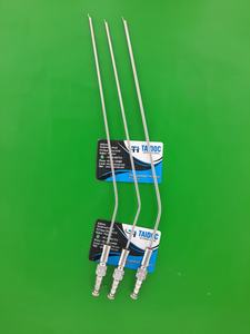 Juego de 3 Tubos de Succión Frazier Quirúrgicos Manuales de Acero Inoxidable de Primera Calidad, Instrumentos de 5-12 mm, Marca TAIDOC, Certificación ISO13485 - Product Image 3