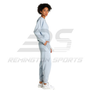 ชุดวิ่งออกกําลังกายผู้หญิงแบบกําหนดเองคุณภาพสูง ชุดวอร์มพร้อมชุดออกกําลังกายขายส่ง ปรับแต่งชุดเหงื่อผู้หญิง - Product Image 3