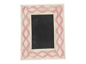 Handmade Modern Bone Inlay <b>Photo</b> <b>Frame</b> 5x7 8x10 Sizes <b>Black</b> White Customizable Colors Friendly Table Decor Hand Natural Crafts - Product Image 3