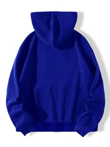Haute qualité hommes poids lourd coton polaire à capuche personnalisé imprimé hommes fermeture éclair strass sweats à capuche surdimensionné - Product Image 6