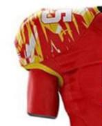 2024 recién llegado, camiseta de fútbol americano sublimada de alta calidad, uniforme de precio barato de tendencia superior para ropa de fútbol americano - Product Image 5