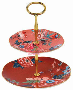 Soporte de pastel de Metal decorativo de Navidad para el hogar de lujo con acabado dorado 2024 a precio mayorista - Product Image 4