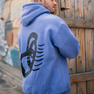 Unisex <b>Zip</b> Fleece Oversized <b>Hoodies</b> Custom Tracksuits Streetwear Clothing Winter 100% Cotton Sweatshirts Lantern Sleeve <b>Pocket</b> - Product Image 2