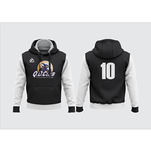 Sublimación 100% Sudaderas con capucha de algodón para hombres Tela transpirable ligera Diseños de equipo personalizados y sudaderas con capucha deportivas de uso casual - Product Image 6
