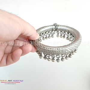 Tobilleras Kuchi Vintage, Joyería Tribal Hecha a Mano, Calzado Étnico para Mujer, Estilo Boho para Festivales, Accesorios de Pie - Product Image 2