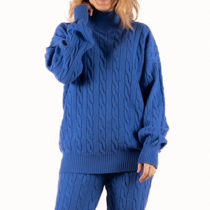 Maille de Haute Qualité Fabriquée en Italie Article 362, Maille Confortable en Laine Cachemire pour Femme - Product Image 1