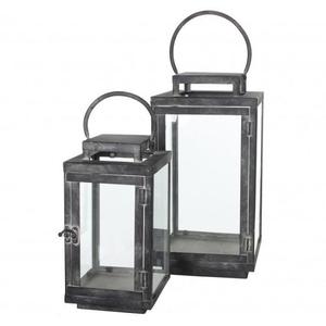 Lanterne galvanisée Qualité supérieure Fait à la main Designer Vente en gros Bougeoir Forme carrée Vente en gros Nouvelle lanterne en métal - Product Image 3