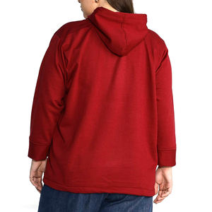 Sudaderas con Capucha de Forro Polar Estampadas para Mujer, Tallas Grandes, de Alta Calidad, para Invierno, Estilo Urbano, Venta al por Mayor de Fábrica, Tendencia Top 2026 - Product Image 2