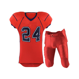 Uniformes personalizados de fútbol americano, Manga corta transpirable, características de talla grande para jugadores - Product Image 2