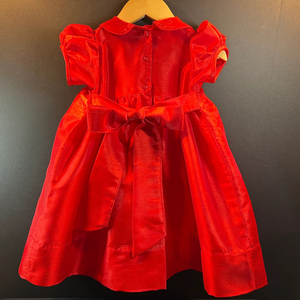 Robe brodée à la main en lin doux pour bébé fille Style décontracté pour le premier anniversaire des tout-petits OEM Made in Vietnam - Product Image 5